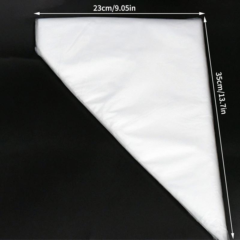 100PCS S/M/L Plastic Piping Bag Disposable Baking Cake Cream Baby Food Baby Squeeze Bag Bake