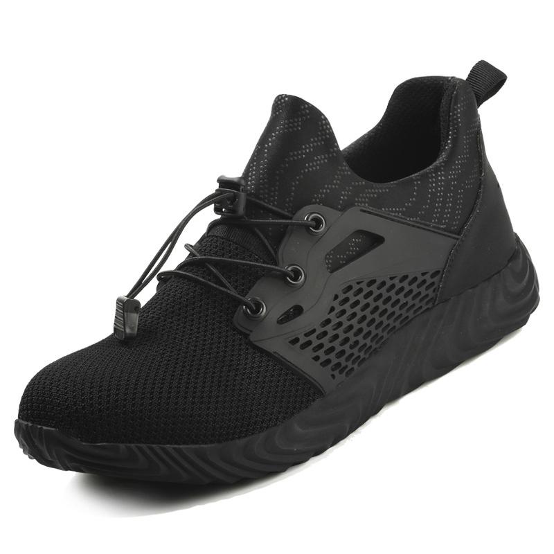 fashion Winter Autumn Sneakers Indestructible Ryder Shoes Men Steel Toe Air Safety Boots Puncture-Proof Breathable Shoes