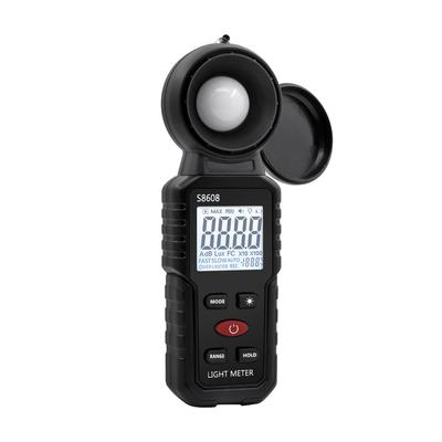 Mcbazel Digital Illuminance Meter Lux Meter 200,000 Lux High-Precision Measurement Portable LCD Display for Photography, Plant Cultivation, Lighting M