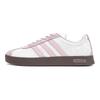 Adidas Neo Vl Court Peach Wedding Girlish, Amber Leather Waterproof Low top Skateboard Shoes Unisex Yellow HQ1802(Team189-)