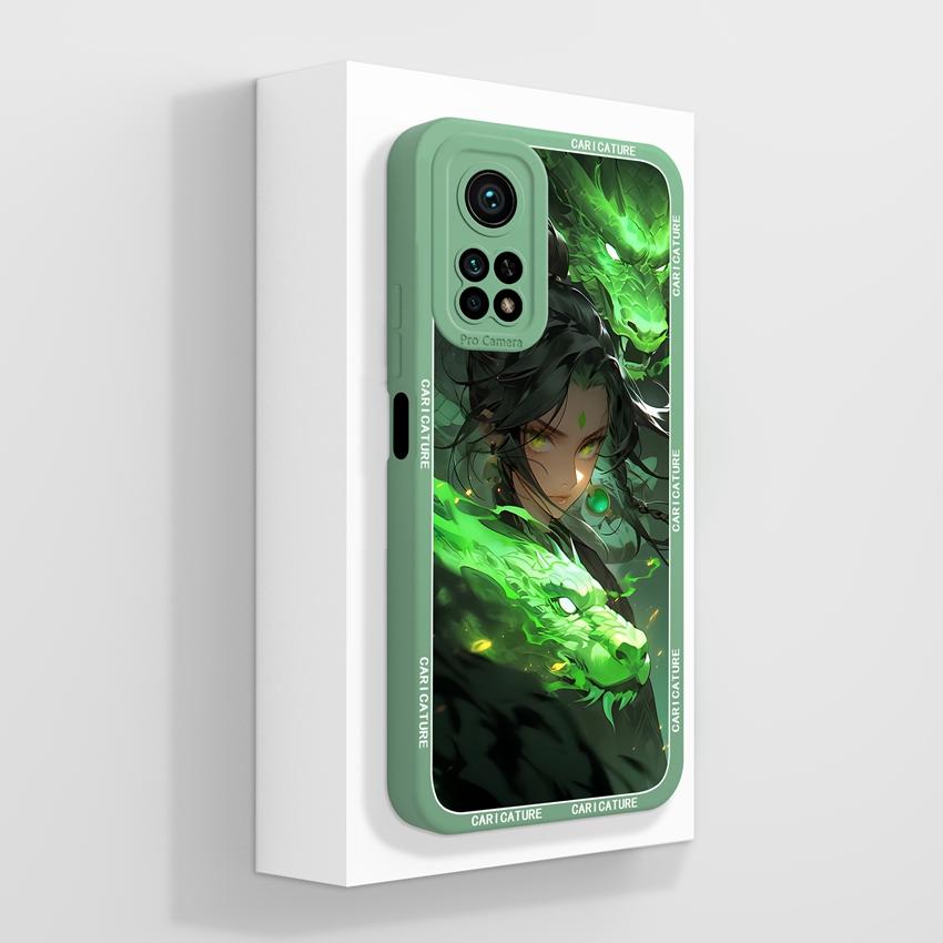 Handyhülle für Xiaomi Mi 10T 11T Pro Lite Mi 10 11 11X 11i Aromatische Blumenmuster Flüssigsilikon Weiche Stoßstange Stoßfeste Hülle für Xiaomi Stoßstangen-Taschen