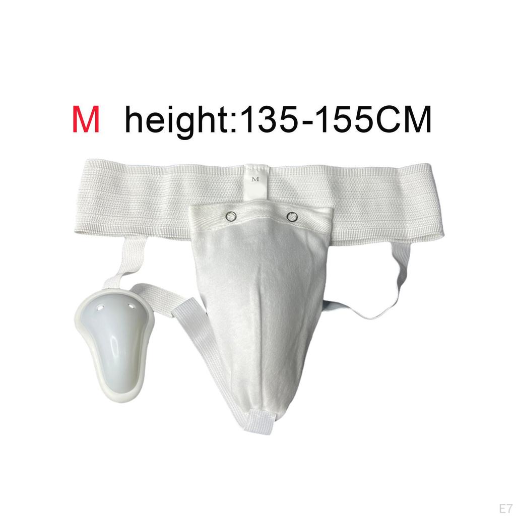 Mens Taekwondo Groin Protector Safe for Grappling Jockstrap Sanda Sparring