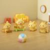 Cute Cartoon Fox Figurine Creative Home Decoration Resin Giftcraft Living Room Desktop Ornaments Miniature Sculpture Home Garden