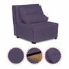 Fold-out Armchair Sleeping Function KIMO Bedding Container Family Furniture Navy Blue