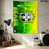 CBF Brasil Wall Tapestry Aesthetic Wall Hanging Printed Fabric Blanket Decorative Tapestries for Bedroom Living Room Home Decor