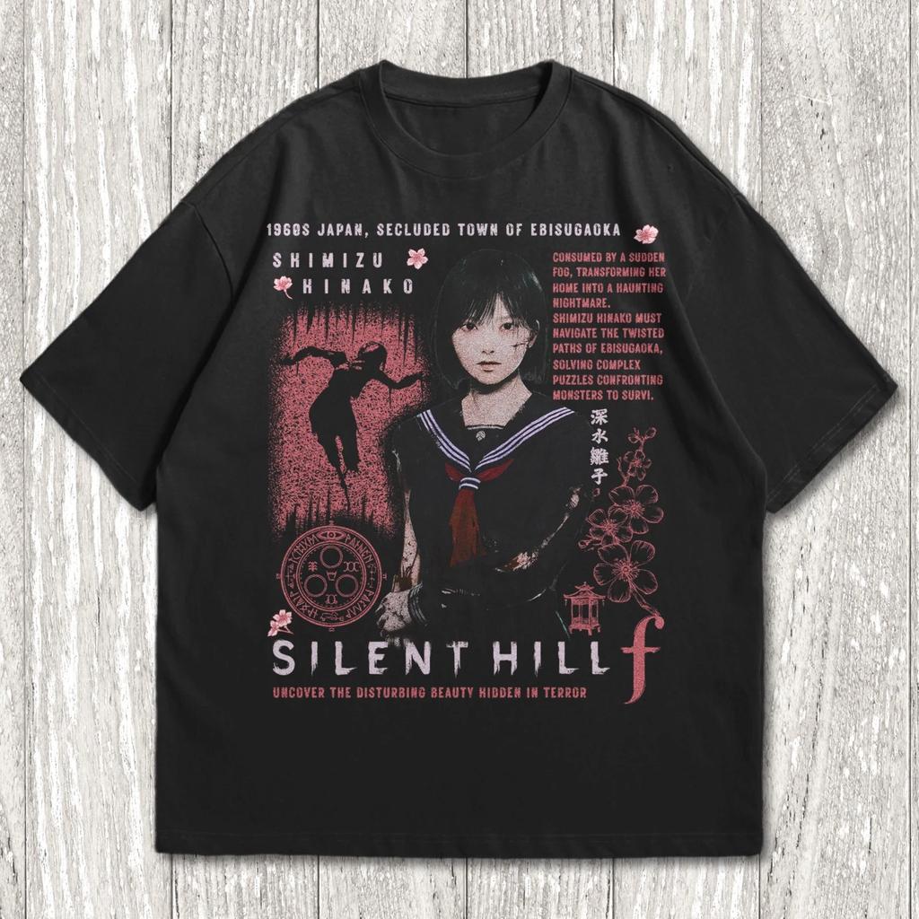Koszulka Silent Hill F, Gra Horrorowa Unisex