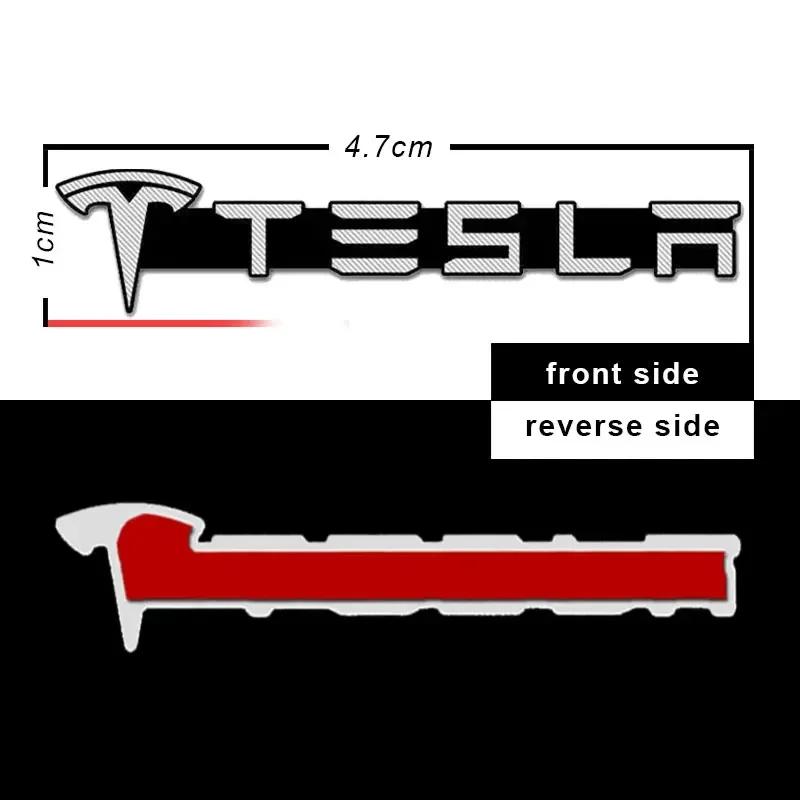 Car Sticker 2025 New Tesla 3D Car audio decorate 3D Aluminum Badge Emblem Sticker Accessories For Tesla Model 3 Model X S 2016-
