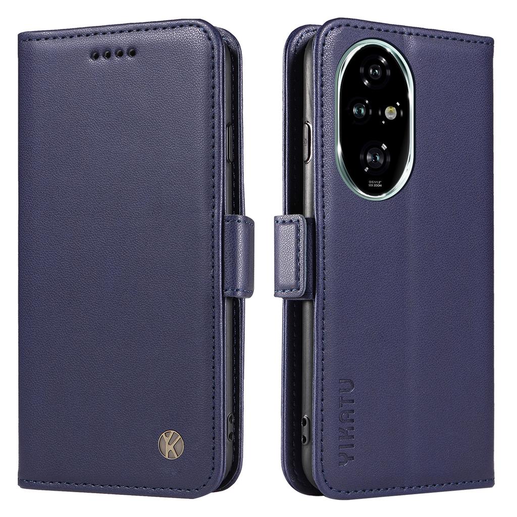 YIKATU YK-003 For Honor 200 Pro 5G Case PU Leather Phone Wallet Cover