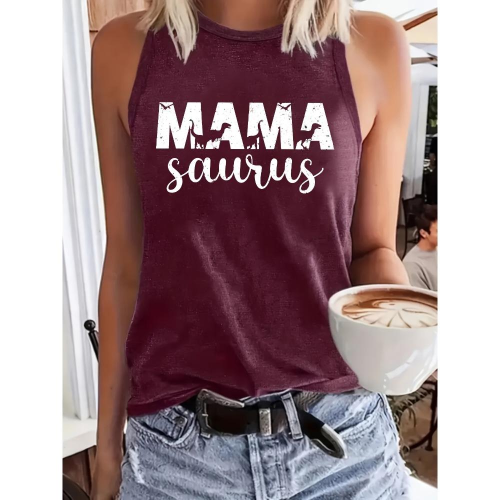 

Women s Tank Top Printed Design Mother s Day Gift Summer Casual 5XL