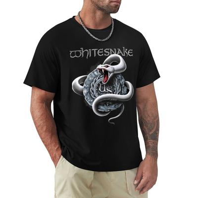 Whitesnake Band Logo TShirt Summer Holiday TShirt