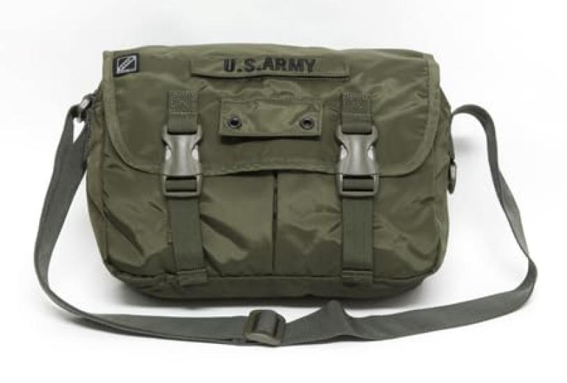 Shoulder Messenger Crossbody Military Air Force Field Pack Small with Patch J-TECH Bag, Bag, Bag, Bag, U.S. (Foliage Green, Small)