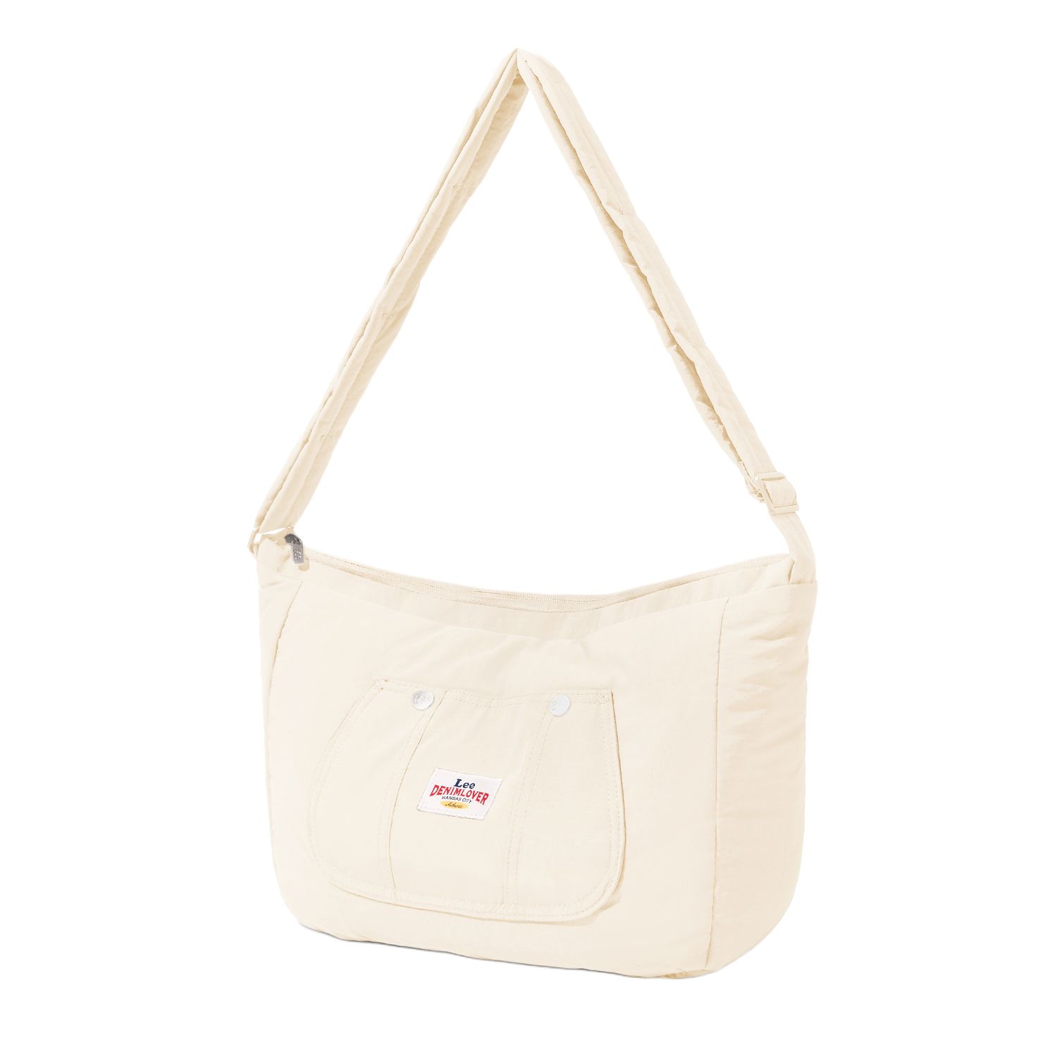 

Новая тканевая сумка через плечо Lee Regular Женская Имбирно-желтый/Экрю/Темно-синий LE240134M 30.0*11.9*23.1CM