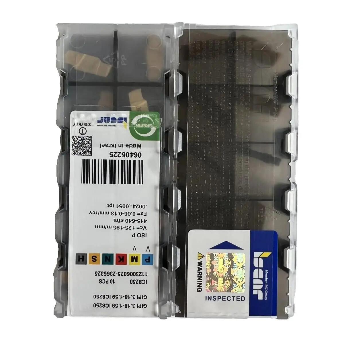 

GIPI3.18-1.59 IC8250 Industrial indexable carbide inserts 10 Pcs