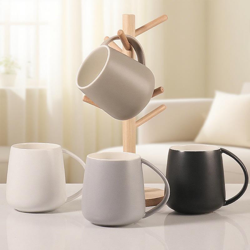 Hotel Ceramic Mug Coffee Cup Breakfast Cup Guest Room Tea Cup Office Water Cup Gift Cup Lettering