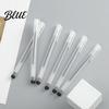 Gel Pens for Students 12PCS Smooth Ink Pens Quick-drying 0.5mm Fine Point Writing Instruments Office Minimalist Frosted Grip And School Supplies