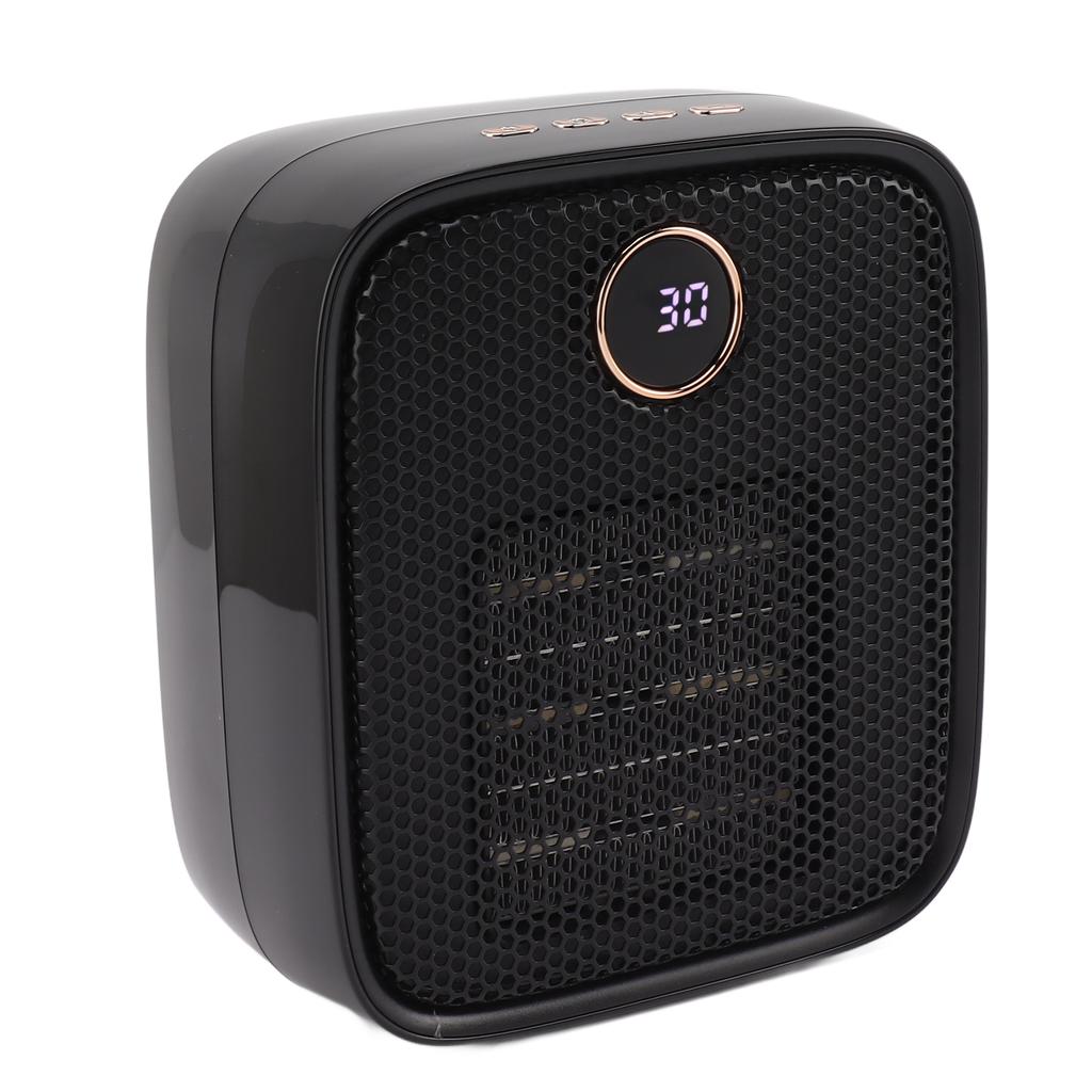 Mini Heater Plug In 500W Small Heater Quick Heating Timer Quiet Operation IPX2 Waterproof Heater