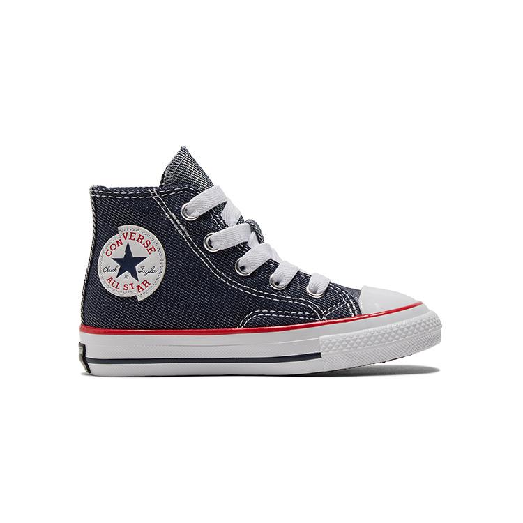New Converse Chuck 70 Anti-Slip Wear-Resistant High-Top Toddler Shoes Blue Infant And Toddler A04995C