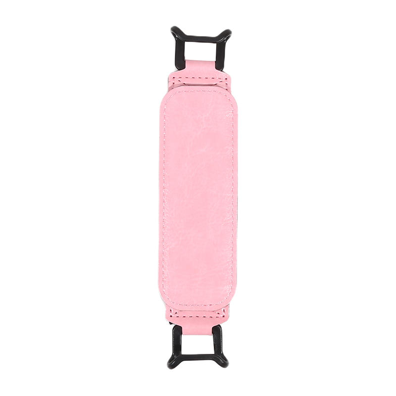 6-7 Inch Tablet Hand Strap Anti-Slip PU Leather Grip Handle with Adjustable Finger Loop for Secure One-Handed Use