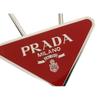 Keychain 1PS395 FUOCO [Prada] [Prada] [Outlet] ACCIAIO+SMALTO (Red) [Item]