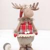 Soft Christmas Elk Telescopic Doll Festival Merry Christmas Decoration  New Year Supplies