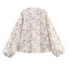 Jnleaog Autumn New Women Clothes Western Style French Style Design Loose Embroidered Single-Breasted Leisure Shirts