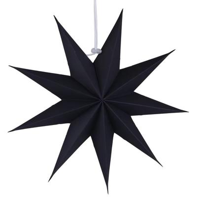 New 30cm Star Lanterns 9-Pointed DIY Crafts Hanging Paper Stars Folding Home Decor Wedding Decor