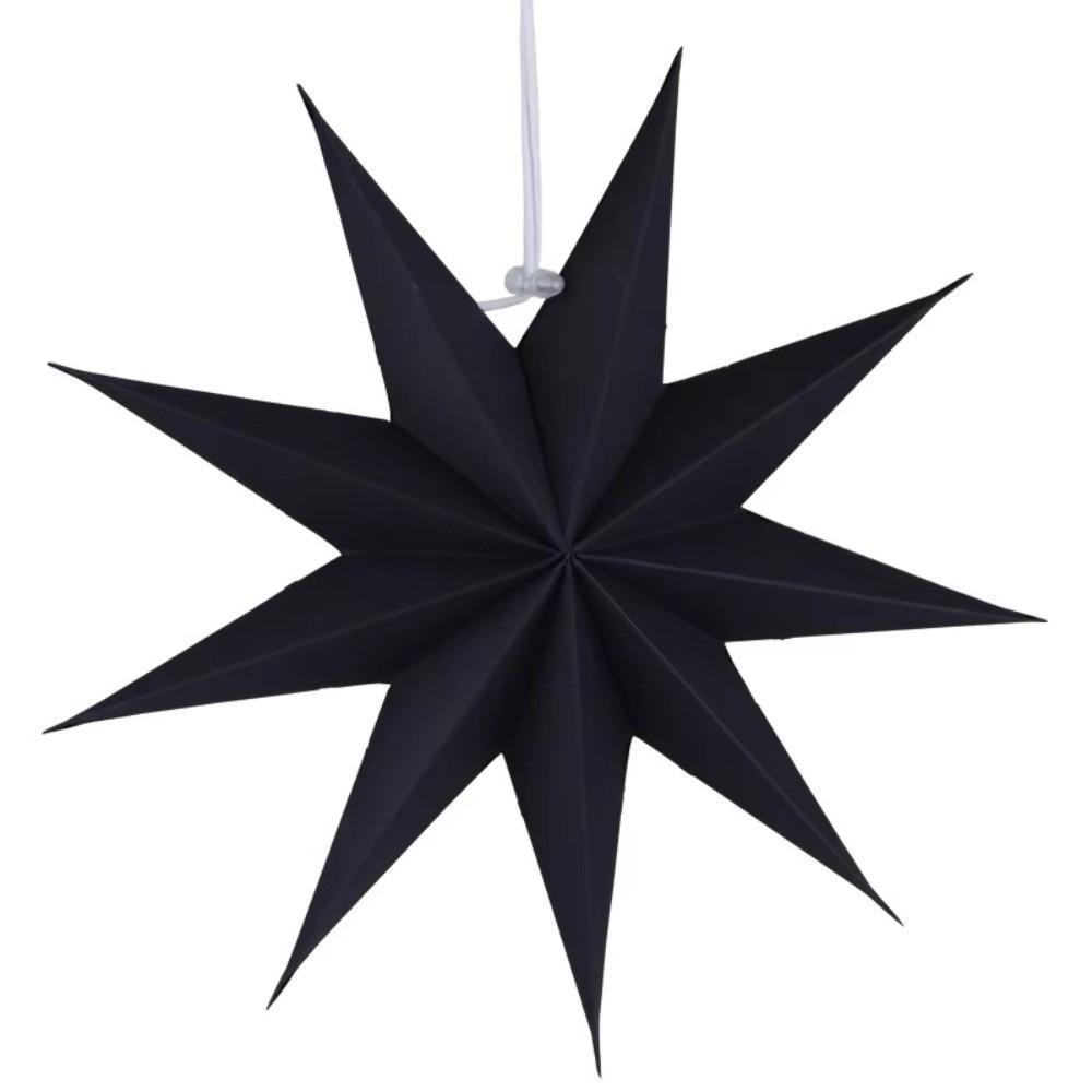 New 30cm Star Lanterns 9-Pointed DIY Crafts Christmas Decorations Folding Party Decorations Birthday Party