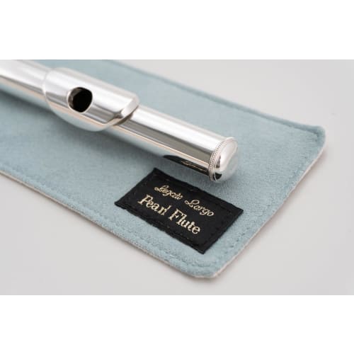 Pearl Flute X Legato Largo Collaboration Quilted Flute Case Cover Vol. 3 for C and H Foot Joints, Mint Green, LL-FLCH2#MG