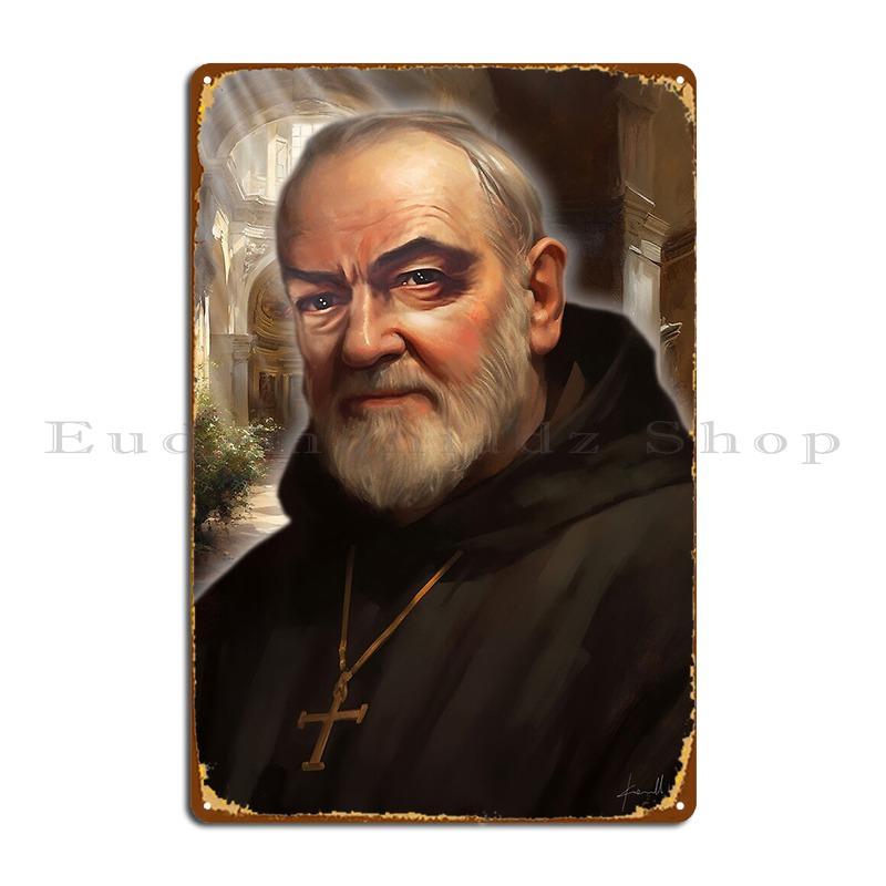 

Картина Падре Пио Апулия Сан Джованни Ротондо Металлическая Табличка Постер Забавный Паб Создать Винтажный Дизайн Жестяная Табличка Постер 20x30cm