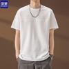 ROMON Men's Solid Color Short Sleeve Casual T-Shirt