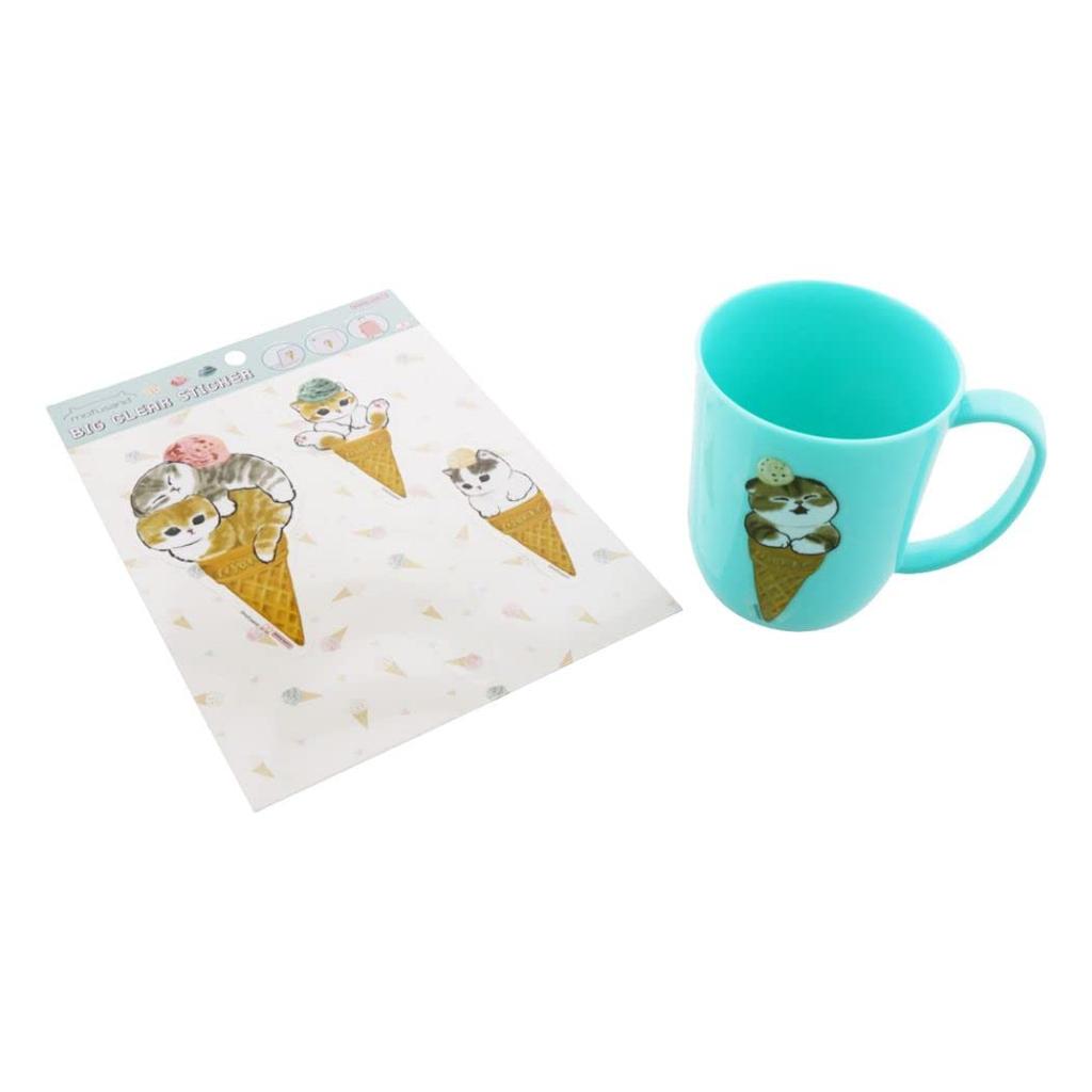 Sunstar Stationery Mofusand Sticker Ice Cream S8587620
