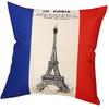 Flag Square Pillow Cover Cushion Case Toss Pillowcase Hidden Closure