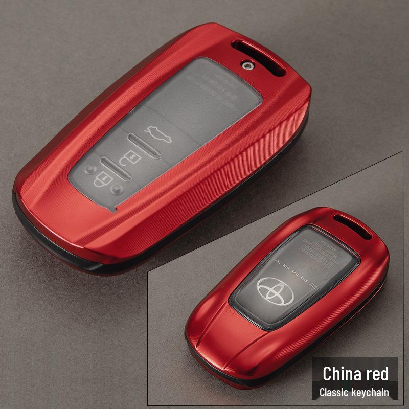 Toyota Key Case for Corolla, Camry, Avalon - Protective Metal Buckle Cover