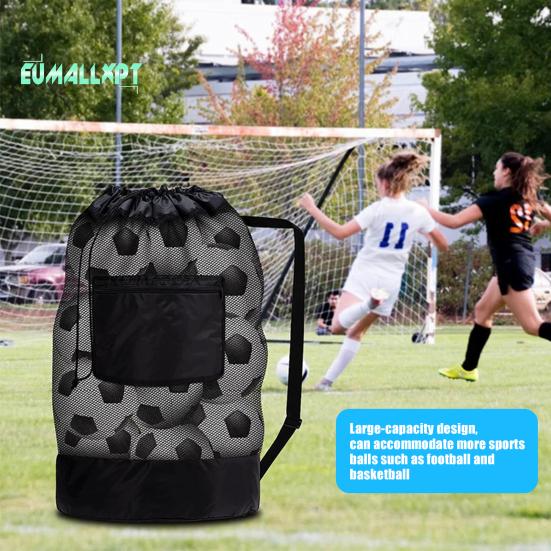 Acquista Borsa sportiva per palloni con tracolla regolabile Borsa a rete per basket, pallavolo, grande capacità, con coulisse, Forniture sportive in Italia a partire da 11
