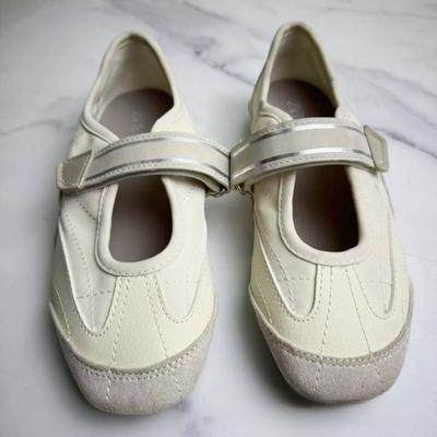 Shallow Soft Sole Women Mary Jane Shoes Design Casual Travel Walking Footwear Fashion Patchwork Ballet Flats for Lady