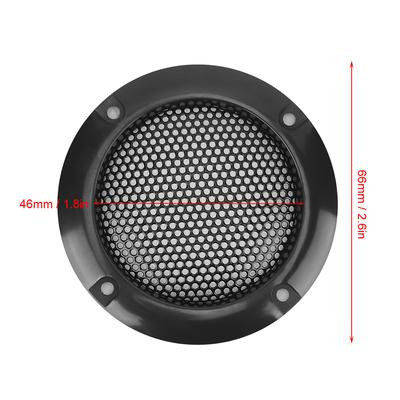 4pcs 2inch   Speaker Grille  Ive Decorative   Speaker Mesh Grille (Black)