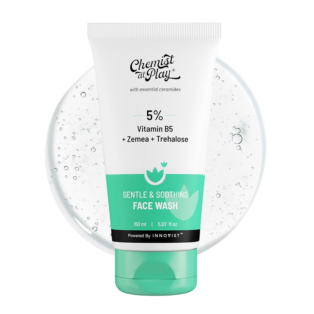 Chemist At Play Gentle & Soothing Facewash For Sensitive Skin 150ml Pack Of 1