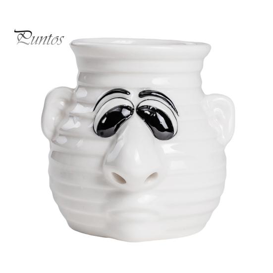 

Разделитель яичного белка, забавный разделитель яичного желтка, керамический новинка, кухонный гаджет для выпечки, подарков на Хэллоуин, День благодарения, Рождество белый