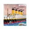1860 Stück Titanic Form Modellbausteine Modell Konstruktionsset