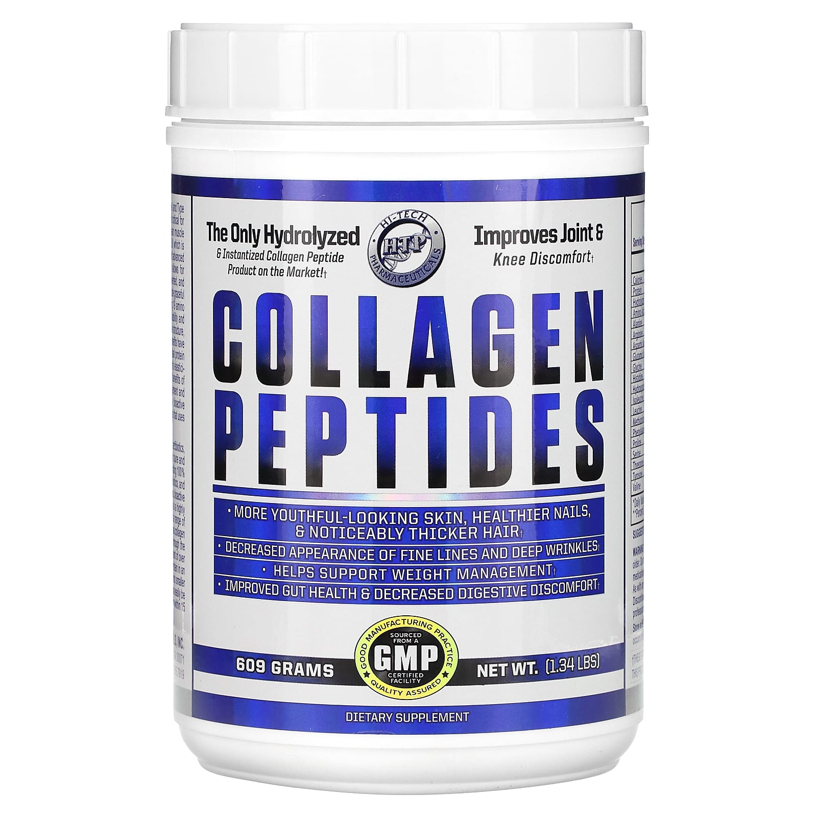 

Collagen Peptide, 609G (1.34Lb)