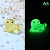 Luminous Seal Marine Animal Ornament Mini Glow Animal Pendant Micro Fish Tank Decoration Landscape Craft Desktop Decoration