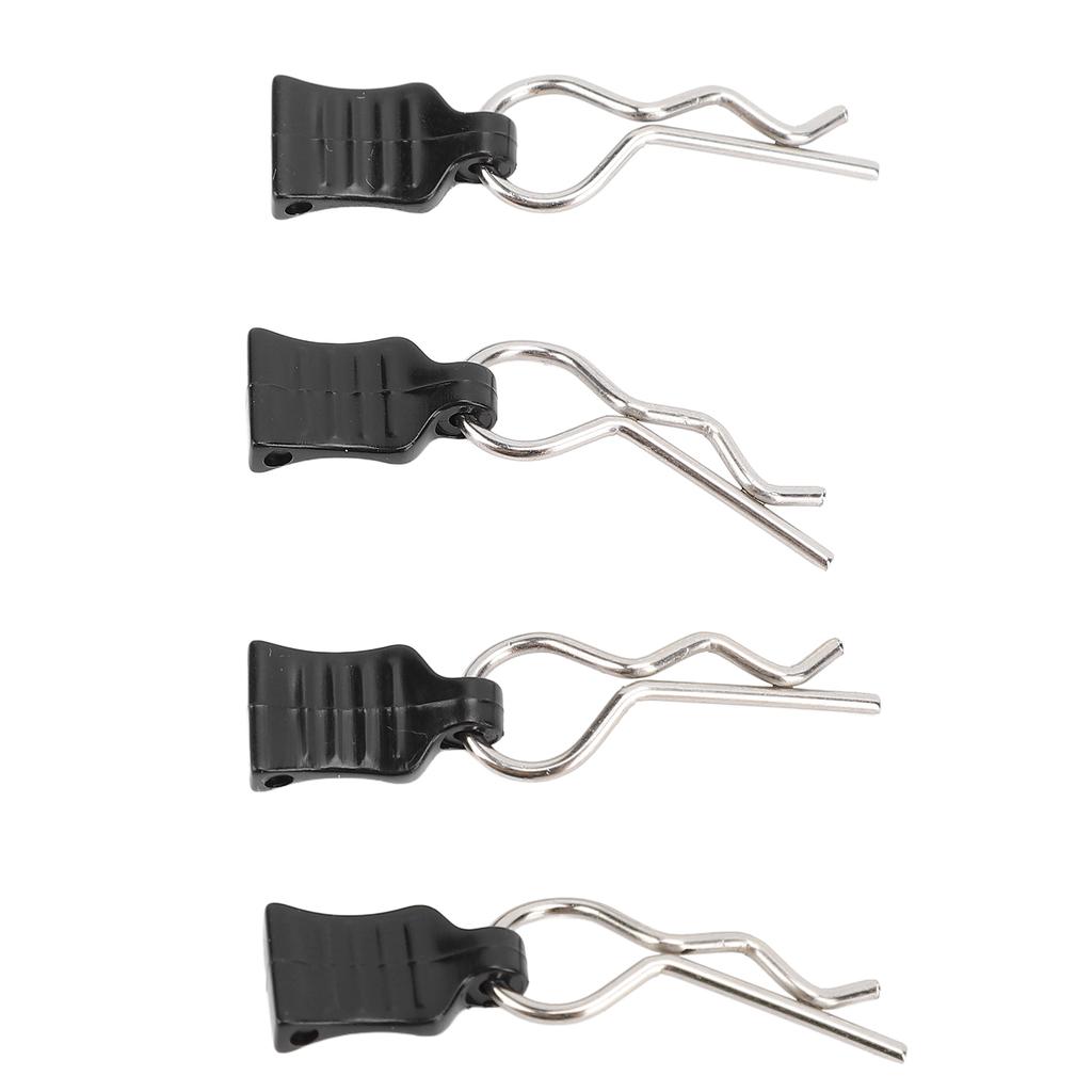 RC Car Body Clip Pin with Pull Tabs Easy to Install RC Car Shell Clip R Pin for 124008 124010 124006 144016 144018