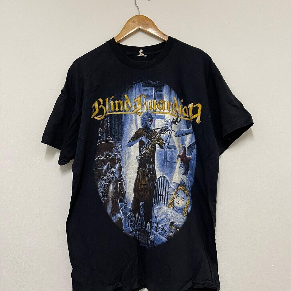 Vintage 90s Blind Guardian Band “ Tour 1995 Power Metal band TShirt Progressi Unisex T-Shirt S