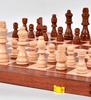 Premium Rosewood Magnetic Foldable Chess Set - High-Quality International Toy