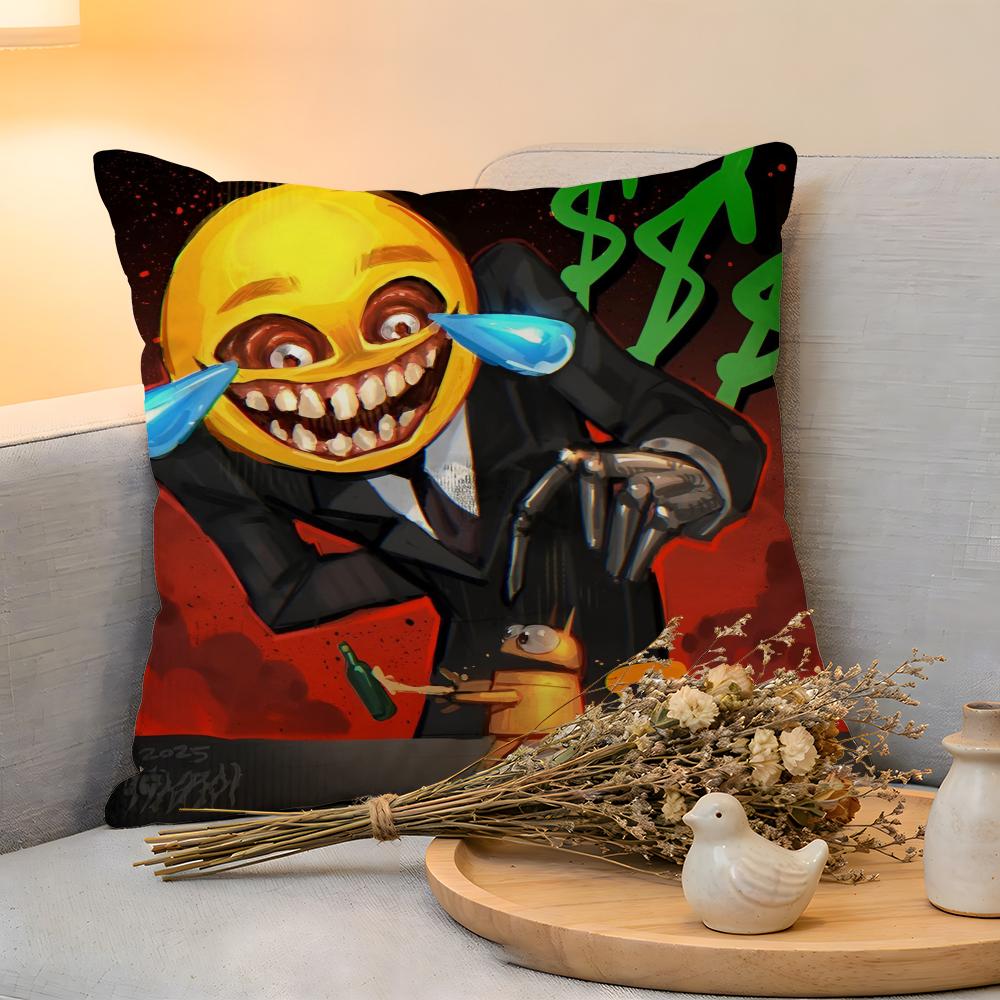 

Cushion Cover Linen SkinFriendly Soft Decorative Case For Sofa Home Decor Horrible Games RREPOS Pillow cover 30x30cm