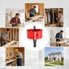 Hole Saw With Dust Bowl Hole Drilling Cutter Accessories Drill Dust Catcher For Home Improvement Woodworking Metalworking Gypsum