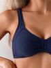 Bikini Retro Monocolore a Vita Alta 2025 per Donna