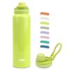 TYESO Vacuum Insulated Stainless Steel Sports Bottle, 1L-12L Large Capacity, Direct Drink, Wide