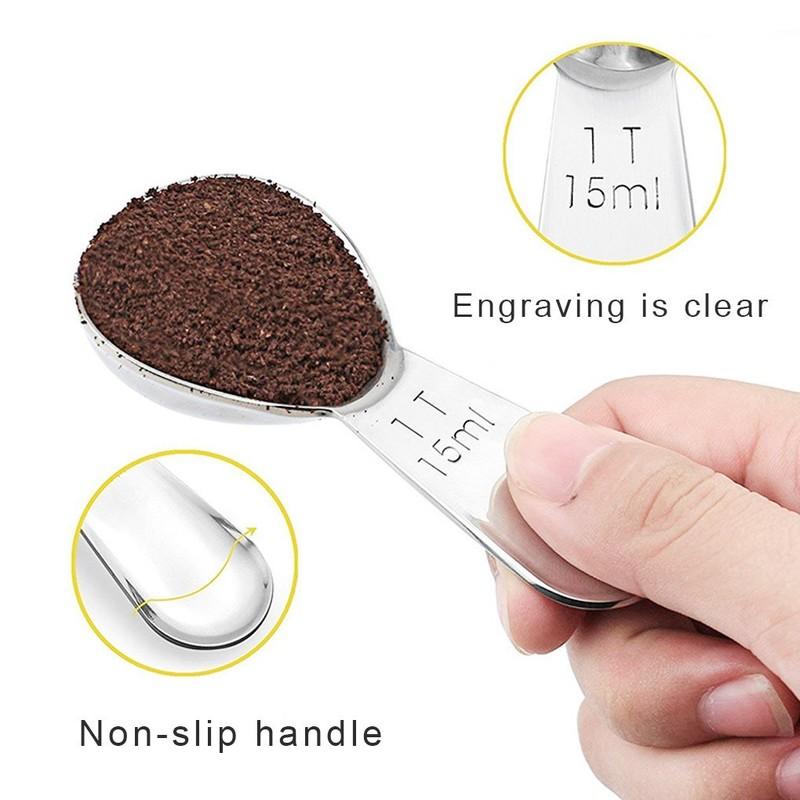 Coffee Scoop Stainless Steel Measuring Spoon 15/30ml