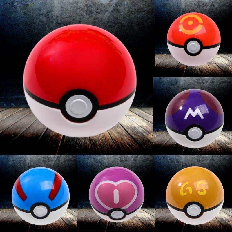 Plastic Ball Cartoon Children Pocket Monsters Toy Gift Decorate